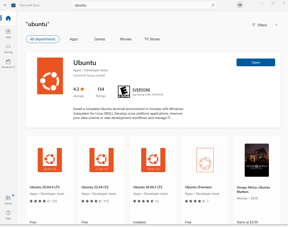 Ubuntu App